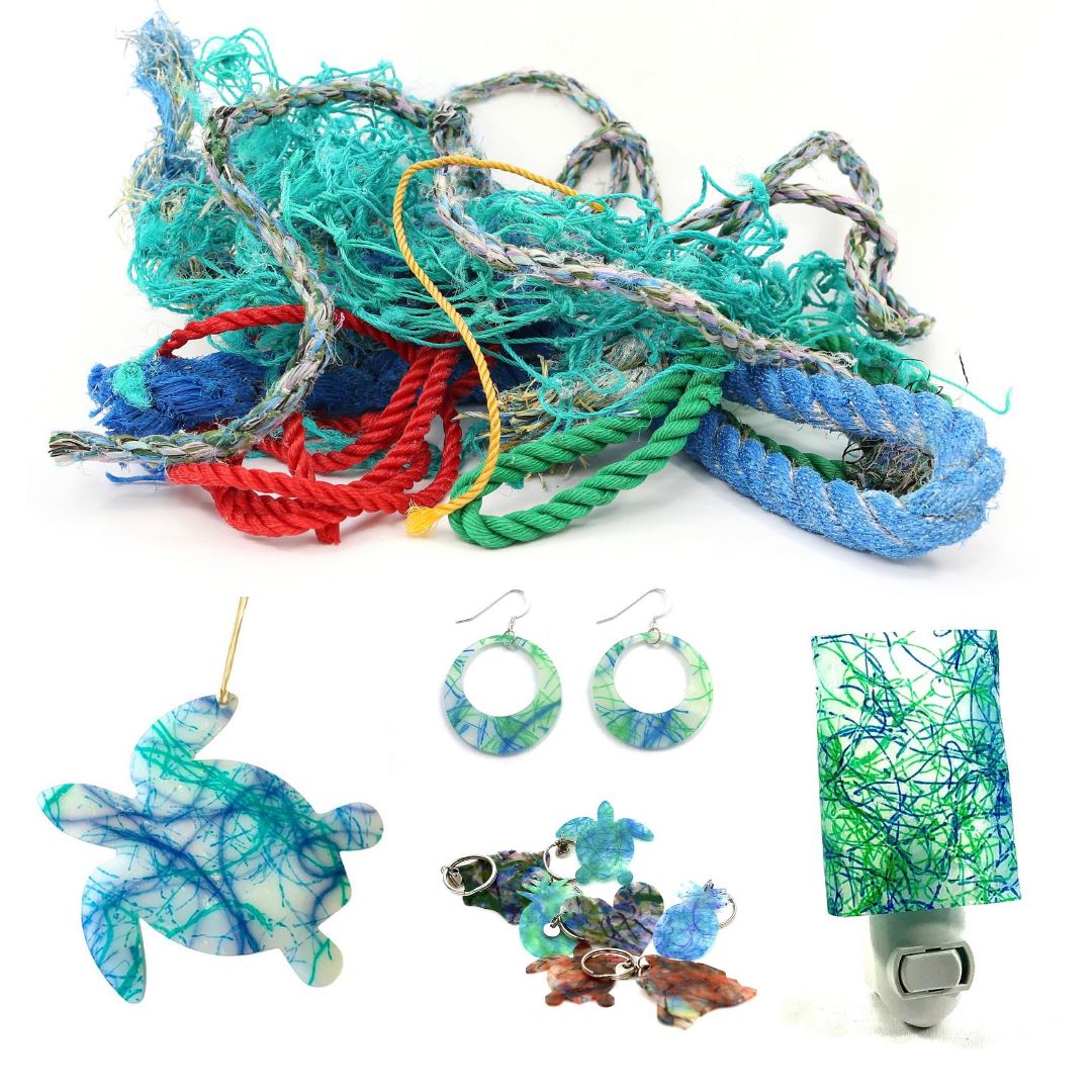 Upcycled Fishing Net Bracelets : r/crafts
