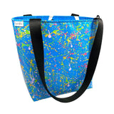 **Limited Release** Banner Tote Bag, Large: "Bright and Happy"