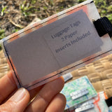 Melted Marine Debris Luggage Tags