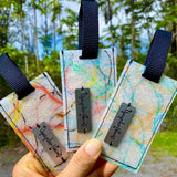 Melted Marine Debris Luggage Tags