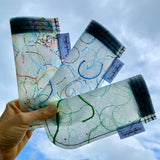 Melted Marine Debris Sunglass / Eyewear Protective Case