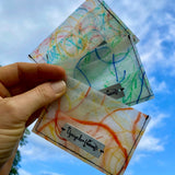 Melted Marine Debris Credit Card Wallet