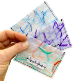 Melted Marine Debris Credit Card Wallet