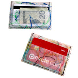 Melted Marine Debris Credit Card Wallet
