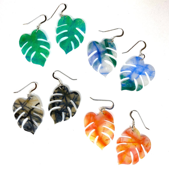 Melted Marine Debris Earrings