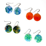 Melted Marine Debris Earrings