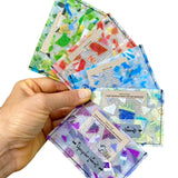 Fused Plastic Credit Card Wallet