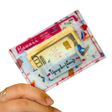 Fused Plastic Credit Card Wallet