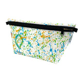 **Limited Release** Banner Zipper Pouch, Large: "Earth Pastels"