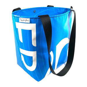 **Limited Release** Banner Tote Bag, Large: "Outrigger Blue"