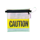Upcycle Hawaii Fused Plastic Caution Tape Pouches Upcycled Repurposed Made in Hawaii
